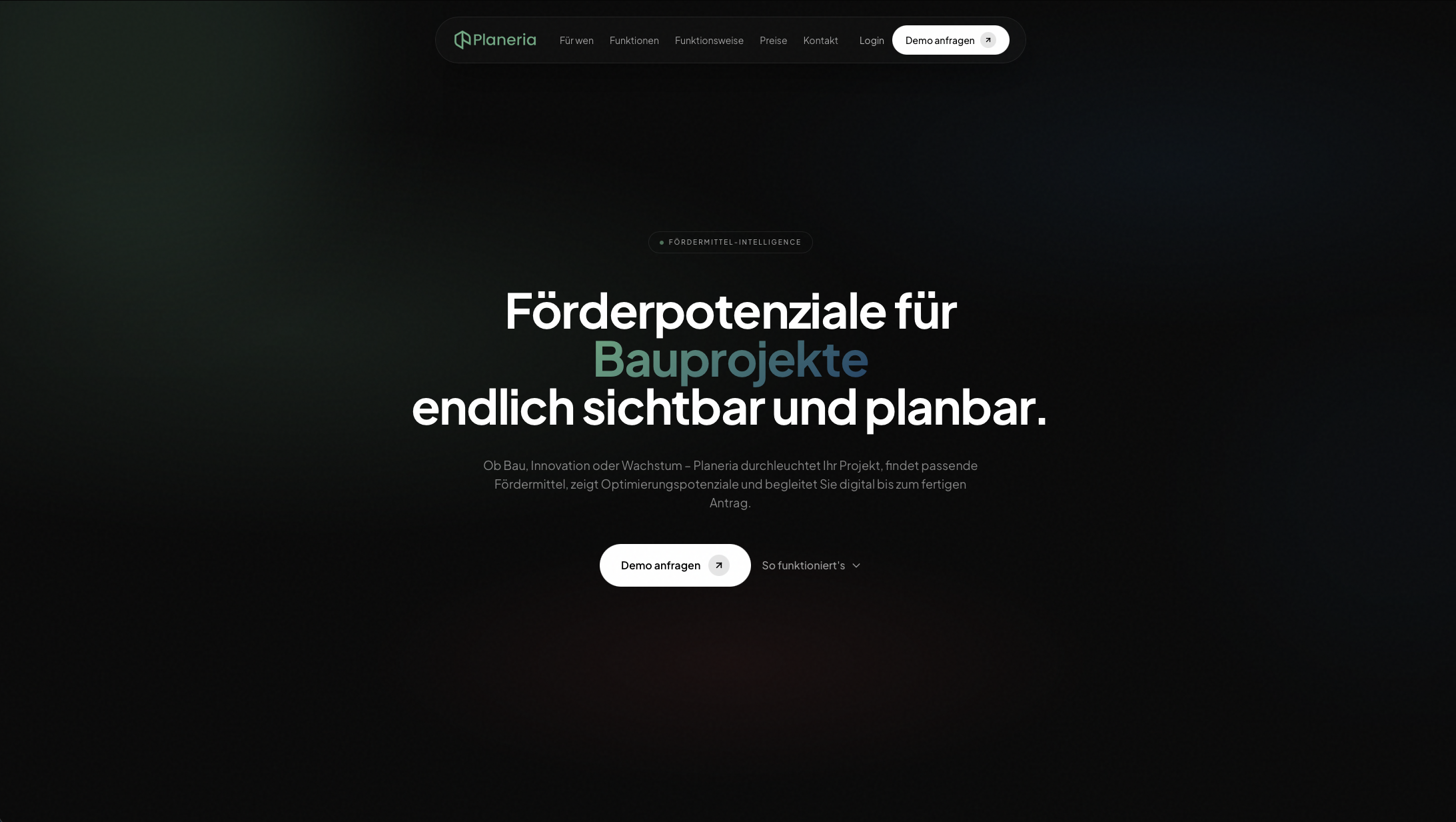 Planeria – Projektvorschau